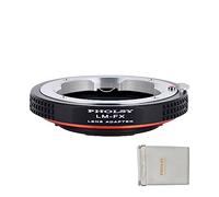 PHOLSY Adaptador Montura Manual para Objetivos Leica M y Cámara Fuji X | Compatible con Objetivos Leica M y Cuerpo de Cámara Fujifilm X, Leica M a X, LM a X, Leica M a FX