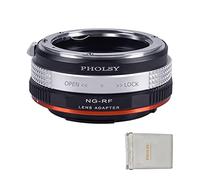 PHOLSY Adaptador Montura Manual para Objetivos Nikon F(G) y Cámara Canon RF