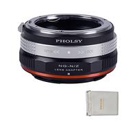 PHOLSY Adaptador Montura Manual para Objetivos Nikon F (G) y Cámara Nikon Z