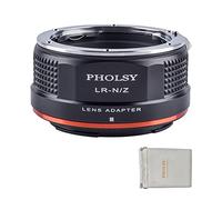 PHOLSY LR en Z Adaptador Objetivos Montura Compatible con Objetivos Montura Leica R/LR y Compatible con Nikon Z Cuerpo Cámara, Compatible con Nikon Z, Z30, Z9, Z8, Z6 II, Z7 II, Z6, Z7, Z5, Z50, LR-Z