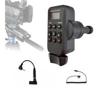 PHOLSY Mando a Distancia Inalámbrico con LANC para Canon Sony Videocámaras | Videocámara Remoto de 2,5 mm, Zoom de Vídeo, Enfoque de Vídeo, Iris y Remoto de Grabación de Vídeo