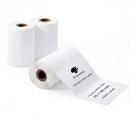 Phomemo 3 rollos Etiqueta M220 Etiquetas Autoadhesiva térmica multifunción,2.76"x1.57"(70x40mm),compatible con la etiquetadora Phommeo M200 M221 M220,Etiquetas multiuso,180 Etiquetas/rollo