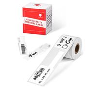Phomemo Cable Etiqueta Autoadhesiva Para Impresora de Etiquetas M220 M250 M120 M110 M200 M221, Etiquetas Térmicas Cables, 25 x 38-40 mm, 100 Etiquetas/Rollo