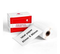 Phomemo Etiqueta M220 Etiquetas Autoadhesiva térmica multifunción,2.36"x3.15"(60x80mm), compatible con la impresora de etiquetas Phommeo M200 M221 M220,Etiquetas multiuso, 100 Etiquetas/rollo