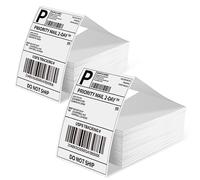 Phomemo Etiquetas 4x6, 1000 etiquetas/pila, etiquetas de envío compatibles con MUNBYN, Phomemo, Polono, etiquetas térmicas sin BPA, autoadhesivas para DHL, UPS, DPD-100 x 150 mm