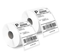 Phomemo Etiquetas 4x6 1000 etiquetas/rollo, etiquetas de envío compatibles con MUNBYN, Phomemo, Polono, etiquetas térmicas sin BPA, etiquetas térmicas autoadhesivas para DHL, UPS, DPD-100 x 150 mm