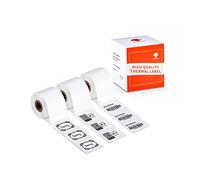 Phomemo Etiquetas Térmicas, Compatibles Con Impresoras De Etiquetas de M220 M250 M120 M110 M200 M221, Adecuadas Para Oficinas, Hogares, 30x20mm, 320Etiquetas/Rollo, 3 Rollos