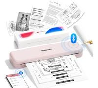 Phomemo Impresora Portátil Termossensible sin Tinta A4 300 dpi - M834 Rosa