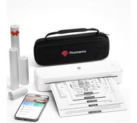 Phomemo Impresora Termica Portatil Pequeña A4 - M834 Conjunto Blanco