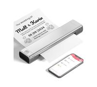 Phomemo M08F Impresora Portátil A4 Inalámbrica para Viajes, Impresora Móvil Bluetooth Impresora Térmica Sin Tinta Soporta Papel A4 Compatible con Teléfono y PC para Negocios Escuela Oficina