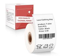 Phomemo M110/M120/M200/M220/M221 - Etiquetas cuadradas multiusos, 40 x 80 mm, 1,57 x 3,15 pulgadas, 100 etiquetas/rollo