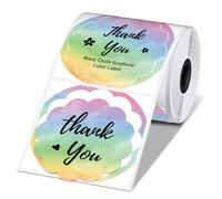 Phomemo M110 M120 M200 M220 M221 Impresora de Etiquetas Térmica Etiquetas Redonda,50 x 50 mm para Códigos de Barras,Direcciones,Nombres,Logotipos, Precios, Agradecimientos,Cielo Estrellado(1 Rollo)