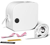 Phomemo P12 Etiquetadora Bluetooth Mini Portátil, Impresora Etiquetas Adhesivas Térmica para Hogar Oficina Escuela, Compatible iOS Android, Etiquetadora Ropa Niños