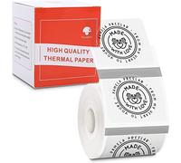 Phomemo Pegatina Logo 2" Redonda Transparente Etiquetas Térmicas Directas Autoadhesivas Papel para Phomemo M110/M220/M200/M120/M108/M100/M150/M250/M260 Bluetooth Etiquetadora