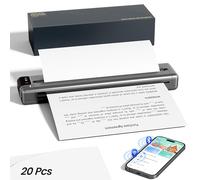 Phomemo Q302 Impresora térmica A4, Impresora portátil A4 para Viajes, conexión a través de WiFi, Bluetooth y USB, Compatible con Papel térmico (210 x 297 mm), B5, A5, 300dpi