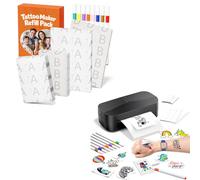 Phomemo TK32 Impresora Tatuajes Temporales Niños, TK32 Impresora Tatuajes Temporales Niños Consumibles Kit, Eventos y Diversión Creativa