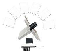 Phonak Cerustop - Protectores de cera para audífonos (1,3 mm), filtros de cera de repuesto para audífonos Phonak, Unitron, Resound, Beltone, Widex, con herramientas de cepillo de limpieza y funda de