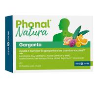 Reig Jofre – Pastillas Phonal Natura Garganta – Cuidado de la garganta – 20 pastillas