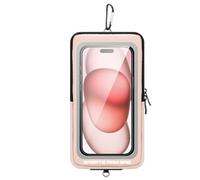 Phone Carrier - Waterproof Cell Phone Arm Band and Wrist Bag, Secure Storage Pouch for Most Smartphones, Ideal for Exercise Hiking Sports and Outdoor Activities, Comfortable Adjustable Strap