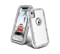 Phone Case Compatible for iPhone Xs Max, Heavy Duty Shockproof Anti-fall Clear Case Crystal Clear