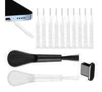 Phone Charger Cleaning Kit - 13 piezas Professional Detailing Brush Cell Phone Cleaning Kit with Dust Plug | Purpose Electronic Device Cleaner for Phones Tablets Laptops Home