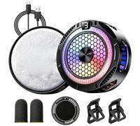 Phone Cooler, Back Clip Lights, Adjustable Fan with Low Noise