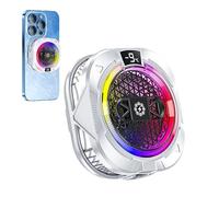 Phone Cooler Magnetic Vent, Semiconductor Cooling Fan Case, Adjustable Temperature Control Mobile Heat Dissipation Device, Video Streaming Accessory for Men Women Adults Daily Use