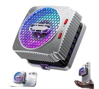 Phone Cooler, MX2 Glacier Radiator, 30W Magnetic Heat Dissipation King, Portable Mobile Phone Cooling Fan, for Live Streaming, Outdoor Vlog, Mobile Gaming (1Set)