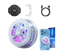 Phone Cooler - Semiconductor, Clip/Magnetic, RGB LED, Live Streamin