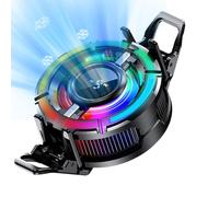 Phone Cooling Fan - Magnetic Mobile Radiator, USB Heat Sink | Fast Air Dissipation for Smartphone, Silent Temperature adjustments Drop Tool, Thermoelectric Use
