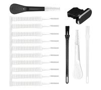 Phone Dust Remover Tool, PP and Nylon Charging Port Cleaning Kit, 60g Electronics Care Set for Speaker Mesh Microphone Grime Removal, Compact Gadget Maintenance Kit for Home, Travel Use