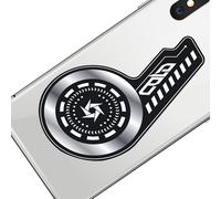 Phone Fan Cooler - Magnetic Super Quiet Radiator | Aluminum Alloy Cooling Sticker | Cell Phone Heat Dissipation Sheet, Washable Superconducting Patch, Portable Mobile Accessory