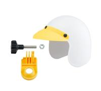 Phone Holder Sunshade - 6.1 Inch Bike Phone Shade | Nylon Adjustable Cover - Sun and Rain Protection Hood with Angle Adjustment to Reduce Overheating and Glare, Ideal for Mountain Biking Navigation