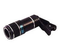 Phone Lens Phone Camera Lens Phone Lens Kit 12X Telephoto Lens Telephoto Lens Universal External Lens Field of View 70° HD Green Film Optical Glass Compatible with Most Smartphones