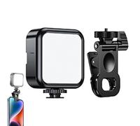 Phone Light Clip, Video Recording Lamp, Adjustable Brightness, USB Rechargeable, Streaming Light, Ideal for Live Broadcasting, Zoom Meetings, Laptop, Camera, or Mobile Setup