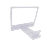 Phone Magnifier, Portable HD Screen Enlarger, Lens and ABS Material, Mobile Movie and Game Amplifier Projector, Compatible with All Smartphones for Enhanced Viewing