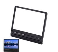 Phone Magnifier, Portable HD Screen Enlarger, Lens and ABS Material, Mobile Movie and Game Amplifier Projector, Compatible with All Smartphones for Enhanced Viewing