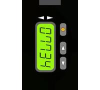 PHONE PAGER: Retro Notebook Journal Of An Old School Beeper Fun Nostalgic Gift