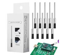 Phone Port cleaningTool Kit - Circuit Dust Brush, 10 in Repair Tool Set, Precision cleaningKit, Small Detail cleaningWith Soft Bristles | Solución de limpieza eficaz para teléfono portátil Tablet Para