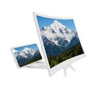 Phone Screen Magnifier - 12 Inch Curved Display, Portable Movie Amplifier