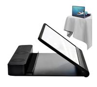 Phone ScreenAmplifier - 12in Foldable HD Magnifier, ABS+PMMA Material, 3-5X Image Enlarger with Built-in Speaker, BT 5.0, USB & Playback | Stand for Watching Movies, Videos, and Stream