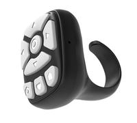 Phone Scroller Remote, Remote Page Turner,Turner de página de dedo - Mando a distancia de video del teléfono, disparador remoto inalámbrico, botón selfie del disparador remoto de la cámara del