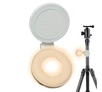 Phone Selfie Light, Magnetic Portable Lamp, 360 Degree Adjustable Mirror Light, Soft Ring Glow Design, USB Rechargeable Battery, Clip-On Mount Feature, Perfect for Makeup, Vlog, Conference