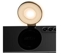 Phone Selfie Light, Magnetic Portable Phone Lamp, 360° Adjustable Ring Illuminating with Mirror for Makeup, Video Recording, Outdoor Vlogs, Travel, Conference Calls, Social Media Content