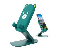 Phone Stand, Tablet Holder, 4.53x2.56x0.98 Inches, Mobile Cradle, Adjustable Desk Mount, Foldable Height Extension for Hands-Free Viewing for Home, Office, Living Room, Kitchen, Bedroom, Dorm