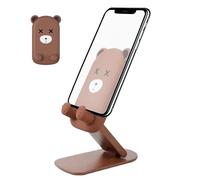 Phone Stand, Tablet Holder, 4.53x2.56x0.98 Inches, Mobile Cradle, Adjustable Desk Mount, Foldable Height Extension for Hands-Free Viewing for Home, Office, Living Room, Kitchen, Bedroom, Dorm