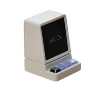 Phone Stand, Wireless Speaker, RGB Light, Induction Audio Boost Computer Shape Mount for Desktop, Travel, Workplace, Home, Living Room Use, 2.8x2.95x3.78 pulgadas