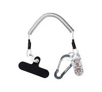 Phone Tether, Retractable Anti Drop Smartphone Strap for Secure Grip and Drop Protection, Adjustable Travel Design Feature, Phone Lanyard for Hiking Running Shopping Camping Beach Concert Daily