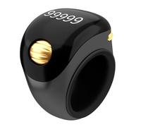 Phone Touch Control Smart Ring - Tracker de salud, Días de trabajo de trabajo | Contador de calorías, oxígeno en sangre, monitor de ciclo menstrual, clicker de contador de tipos de dedos digitales, vu