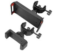 Phone Tripod Mount Adapter - 360 Degree Rotatable Smartphone Clamp, Universal Cell Phone Holder Tripods | Ideal For Live Streaming Video Recording Photography Hands Free